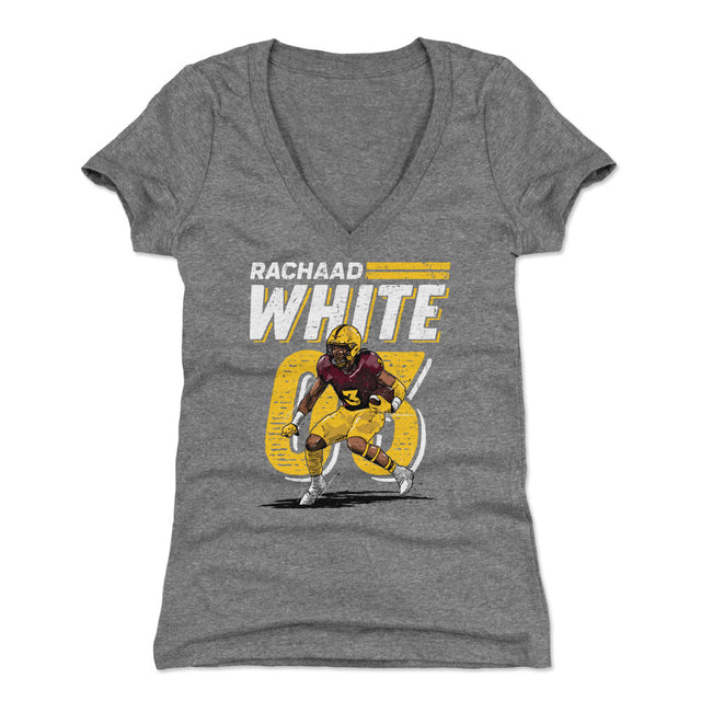 Rachaad White Women's V-Neck T-Shirt | 500 LEVEL