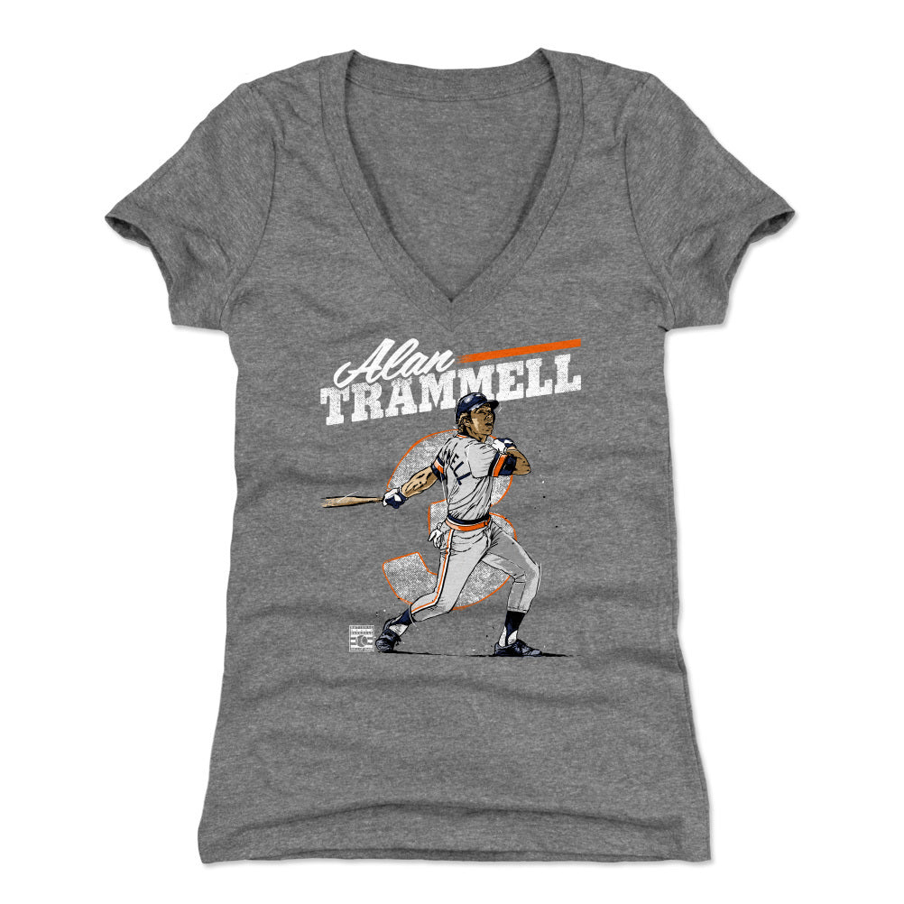 Alan Trammell Women&#39;s V-Neck T-Shirt | 500 LEVEL