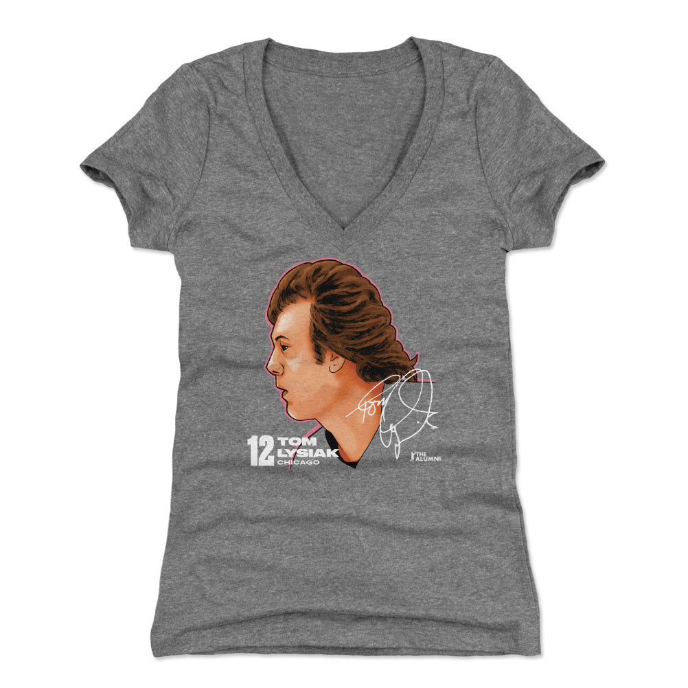 Tom Lysiak Women&#39;s V-Neck T-Shirt | 500 LEVEL