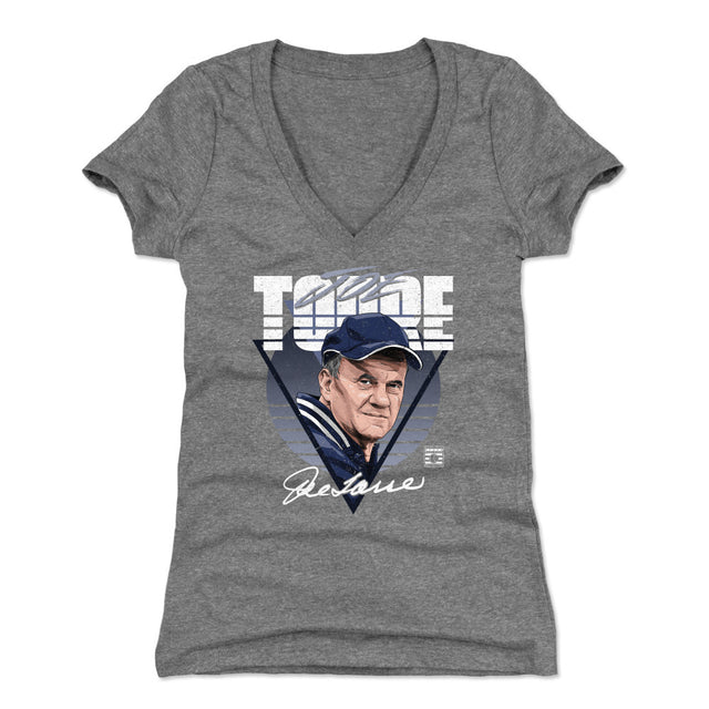 Joe Torre Women's V-Neck T-Shirt | 500 LEVEL