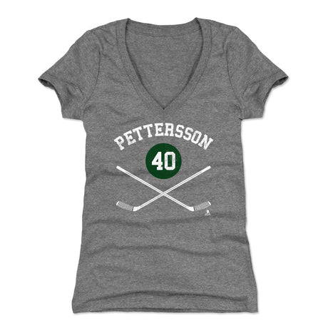 Elias Pettersson Women's V-Neck T-Shirt | 500 LEVEL