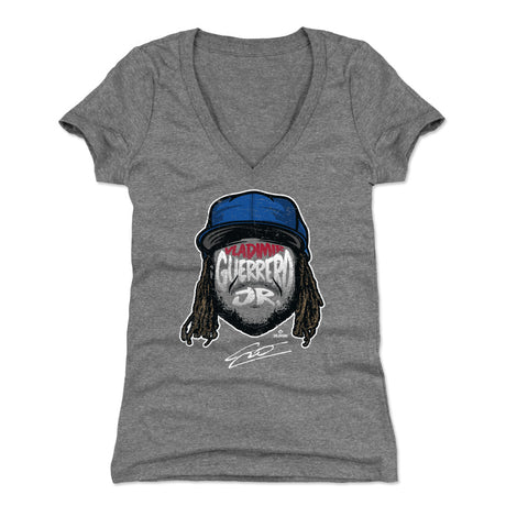 Vladimir Guerrero Jr. Women's V-Neck T-Shirt | 500 LEVEL