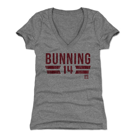 Jim Bunning Women's V-Neck T-Shirt | 500 LEVEL