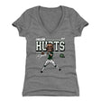 Jalen Hurts Women's V-Neck T-Shirt | 500 LEVEL