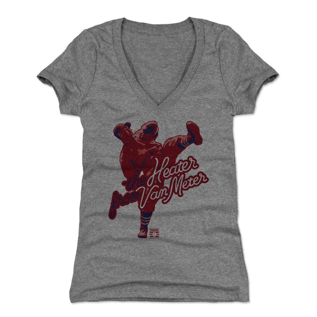 Bob Feller Women's V-Neck T-Shirt | 500 LEVEL