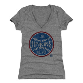 Fergie Jenkins Women's V-Neck T-Shirt | 500 LEVEL