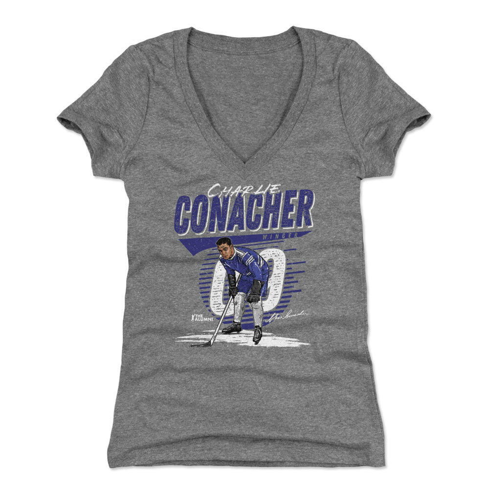 Charlie Conacher Women's V-Neck T-Shirt | 500 LEVEL