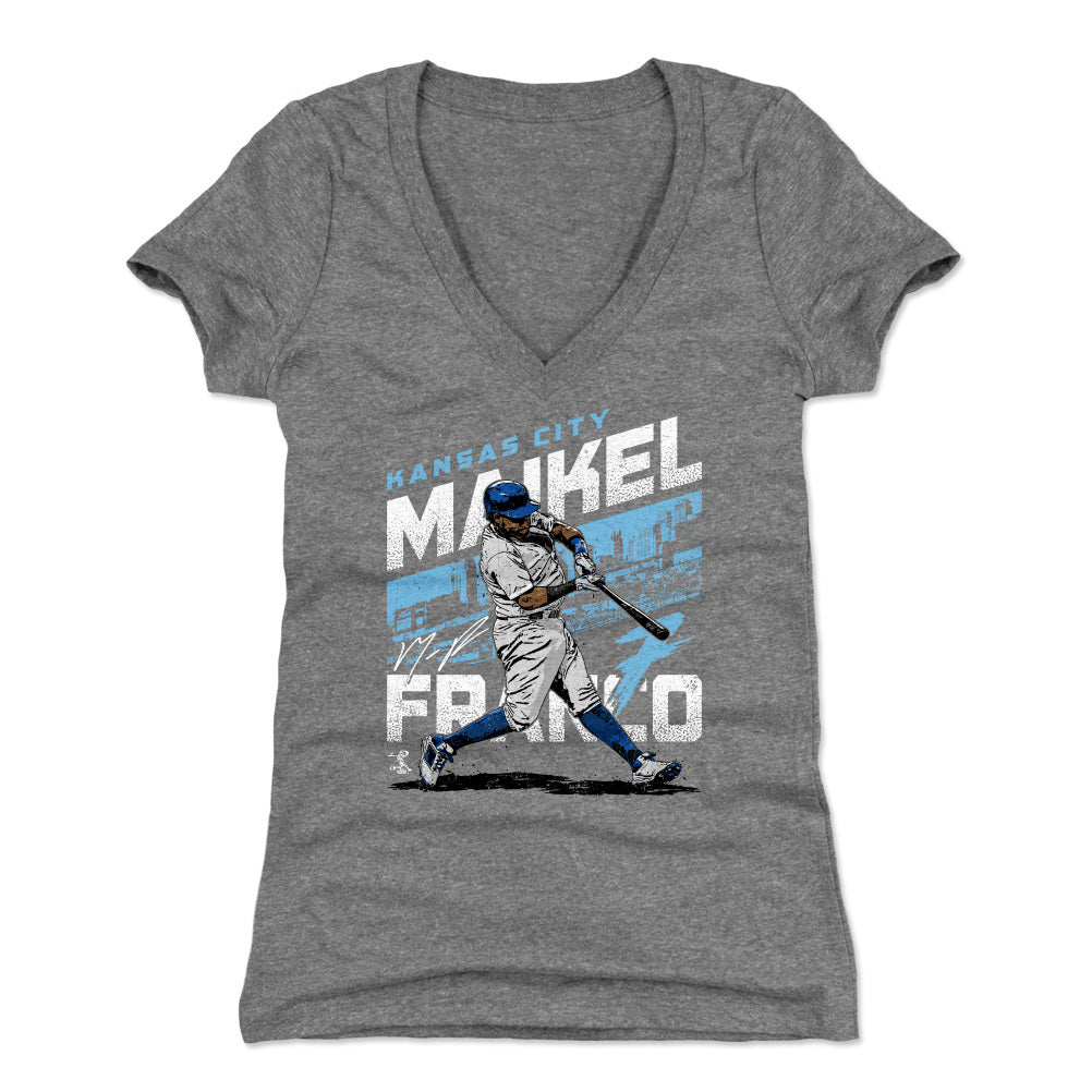 Maikel Franco Women&#39;s V-Neck T-Shirt | 500 LEVEL