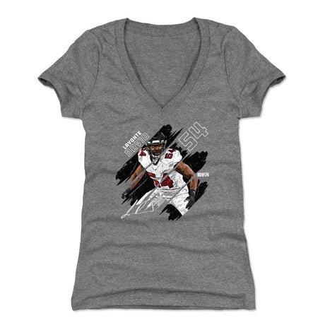 Lavonte David Women's V-Neck T-Shirt | 500 LEVEL
