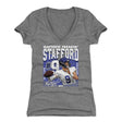 Matthew Stafford Women's V-Neck T-Shirt | 500 LEVEL