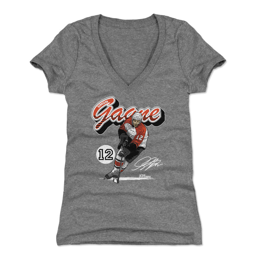 Simon Gagne Women&#39;s V-Neck T-Shirt | 500 LEVEL