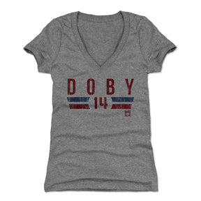 Larry Doby Women's V-Neck T-Shirt | 500 LEVEL
