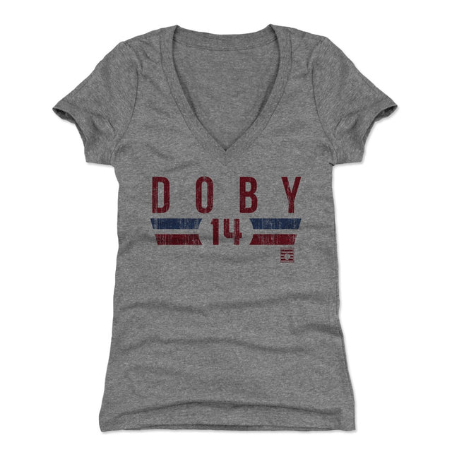 Larry Doby Women's V-Neck T-Shirt | 500 LEVEL