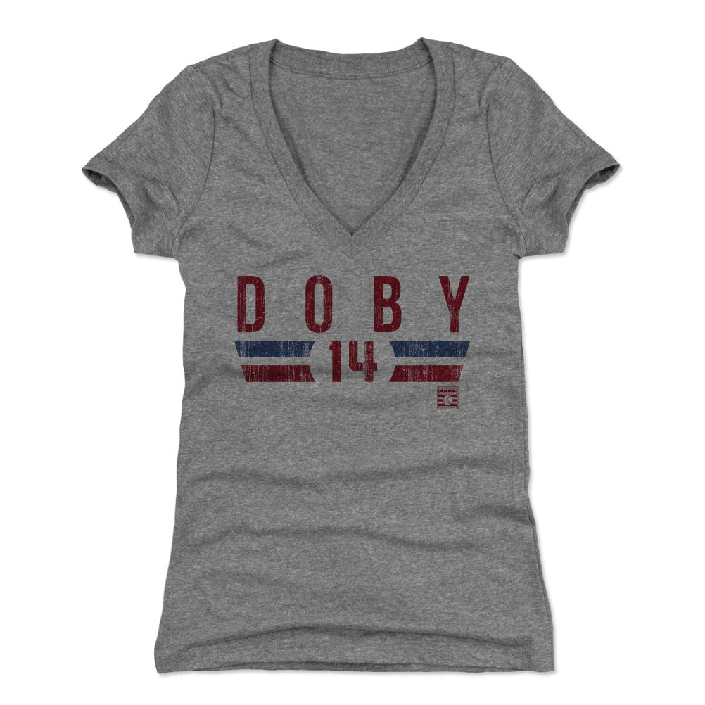 Larry Doby Women&#39;s V-Neck T-Shirt | 500 LEVEL