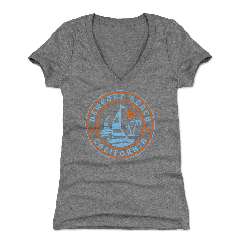 Newport Beach Women's V-Neck T-Shirt | 500 LEVEL