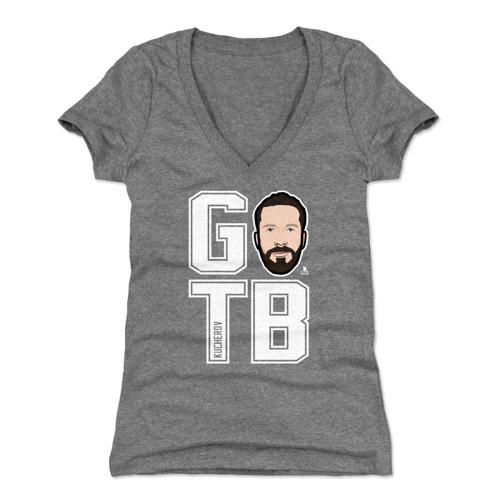 Nikita Kucherov Women's V-Neck T-Shirt | 500 LEVEL