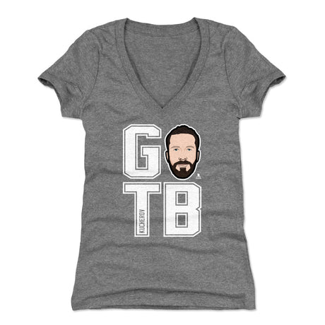 Nikita Kucherov Women's V-Neck T-Shirt | 500 LEVEL