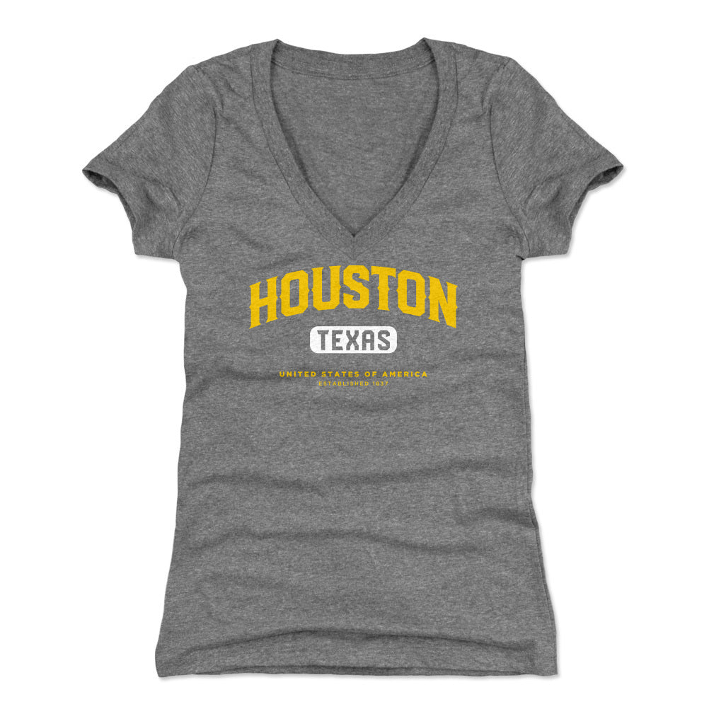 Houston Women's V-Neck T-Shirt | 500 LEVEL