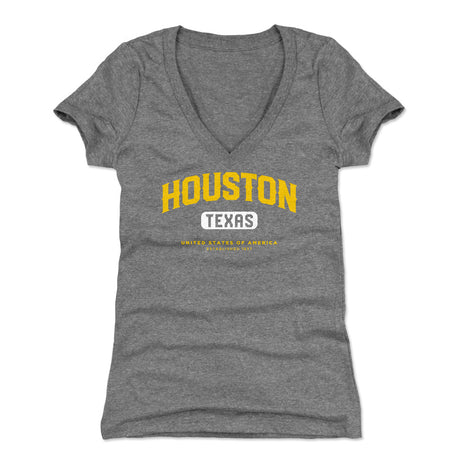 Houston Women's V-Neck T-Shirt | 500 LEVEL