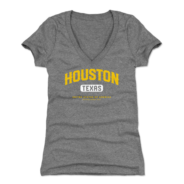 Houston Women's V-Neck T-Shirt | 500 LEVEL