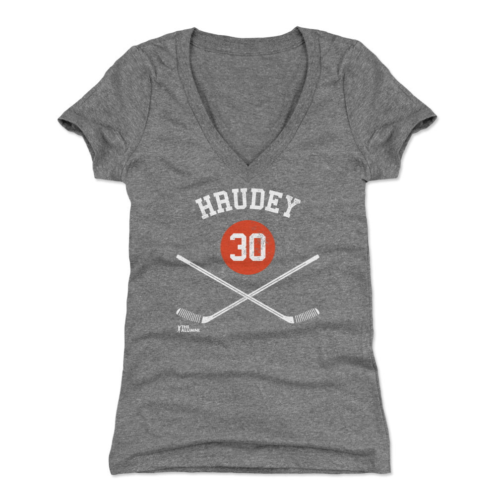Kelly Hrudey Women's V-Neck T-Shirt | 500 LEVEL
