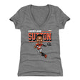 Courtland Sutton Women's V-Neck T-Shirt | 500 LEVEL