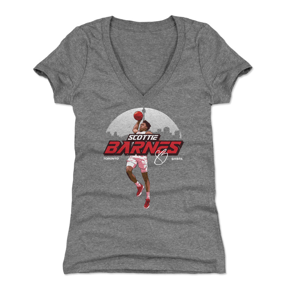 Scottie Barnes Women's V-Neck T-Shirt | 500 LEVEL