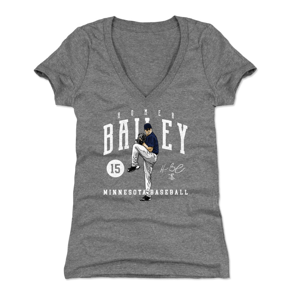 Homer Bailey Women&#39;s V-Neck T-Shirt | 500 LEVEL
