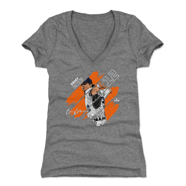 Casey Mize Women's V-Neck T-Shirt | 500 LEVEL