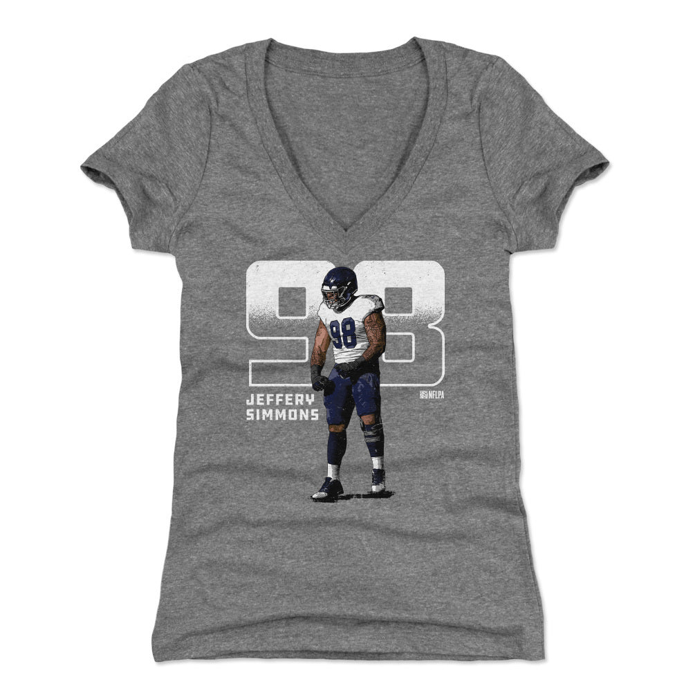 Jeffery Simmons Women&#39;s V-Neck T-Shirt | 500 LEVEL