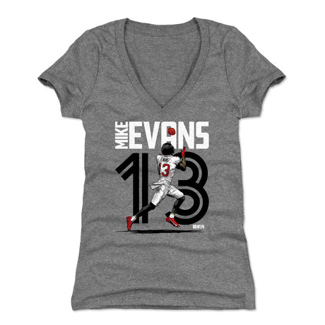 Mike Evans Women's V-Neck T-Shirt | 500 LEVEL