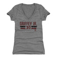 Ken Griffey Jr. Women's V-Neck T-Shirt | 500 LEVEL