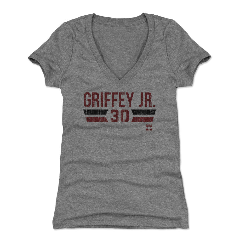Ken Griffey Jr. Women's V-Neck T-Shirt | 500 LEVEL