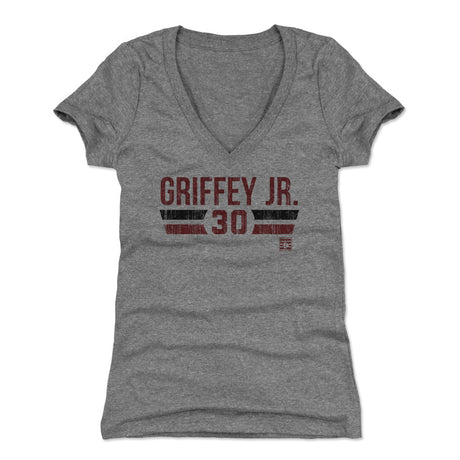 Ken Griffey Jr. Women's V-Neck T-Shirt | 500 LEVEL