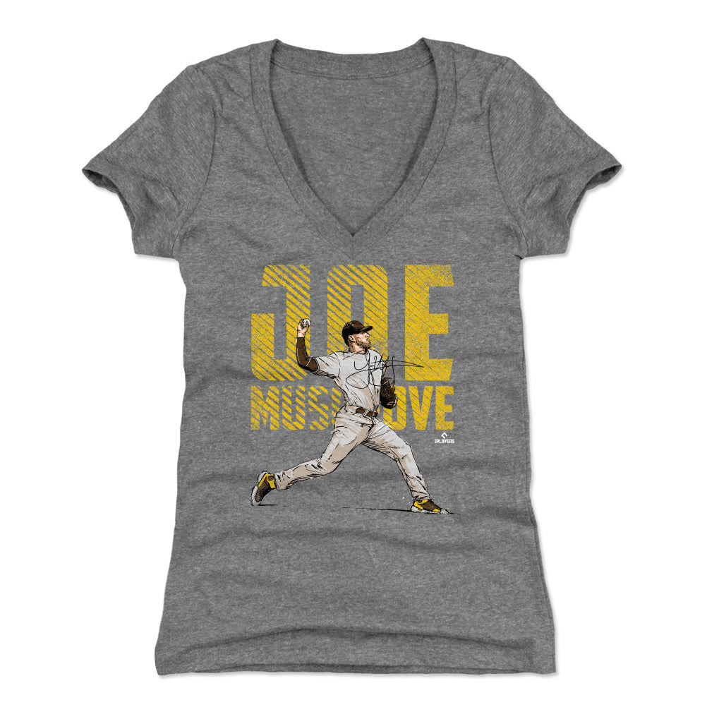 Joe Musgrove Women's V-Neck T-Shirt | 500 LEVEL
