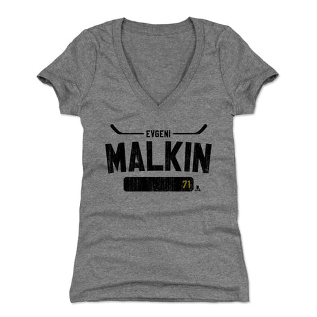 Evgeni Malkin Women's V-Neck T-Shirt | 500 LEVEL