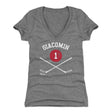 Eddie Giacomin Women's V-Neck T-Shirt | 500 LEVEL