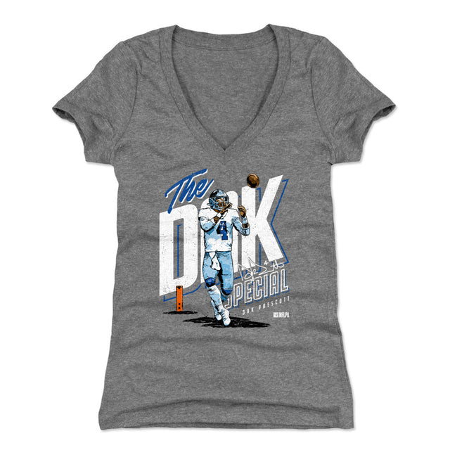 Dak Prescott Women's V-Neck T-Shirt | 500 LEVEL