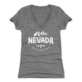 Nevada Women's V-Neck T-Shirt | 500 LEVEL