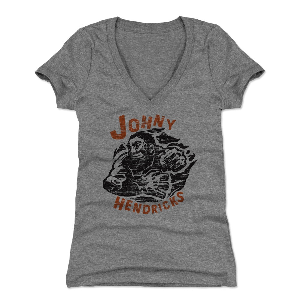 Johny Hendricks Women's V-Neck T-Shirt | 500 LEVEL