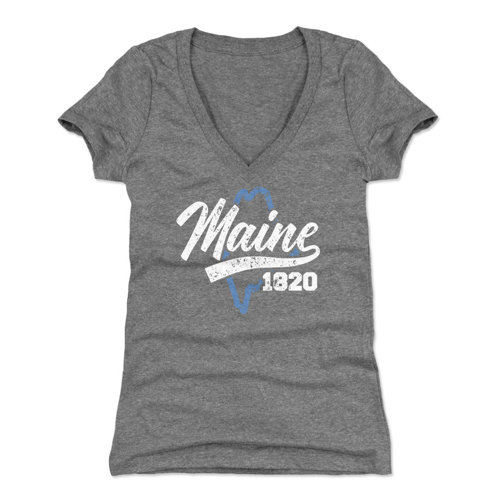Maine Women&#39;s V-Neck T-Shirt | 500 LEVEL
