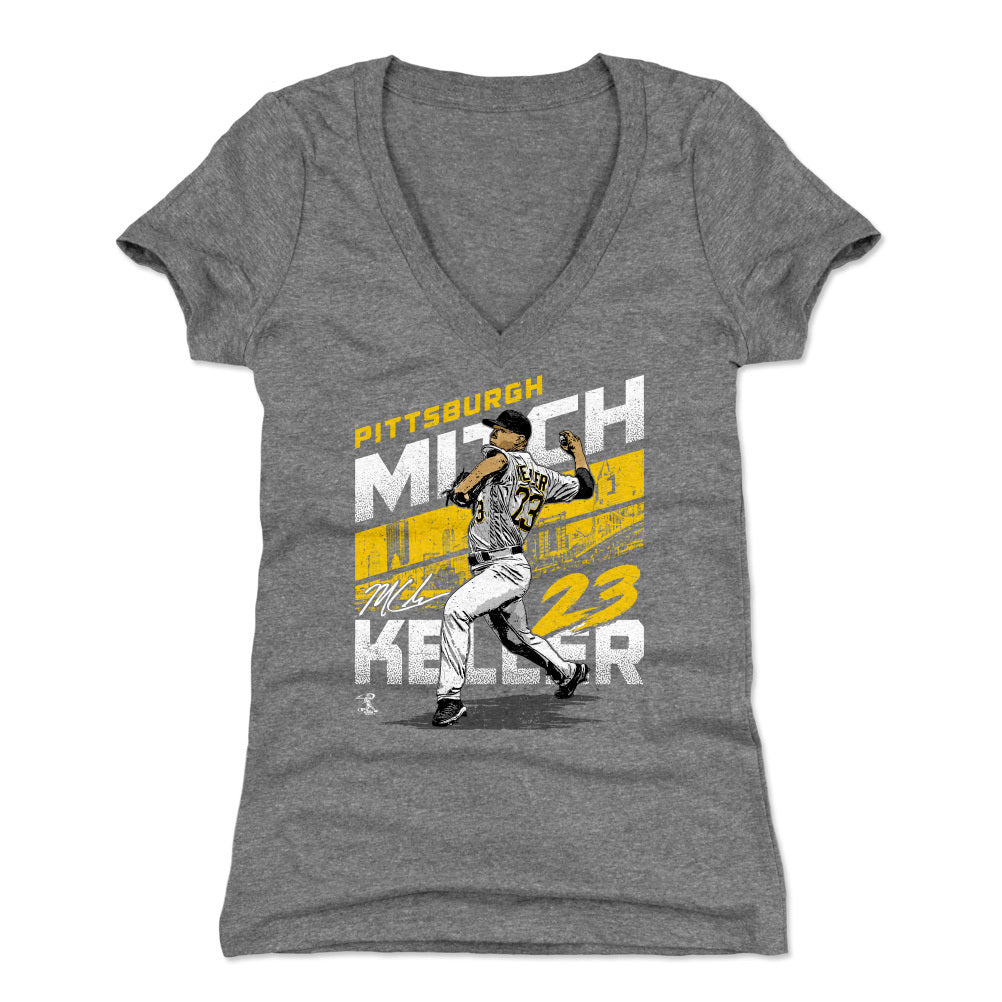Mitch Keller Women&#39;s V-Neck T-Shirt | 500 LEVEL