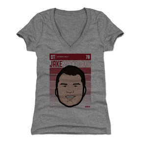 Jake Matthews Women's V-Neck T-Shirt | 500 LEVEL