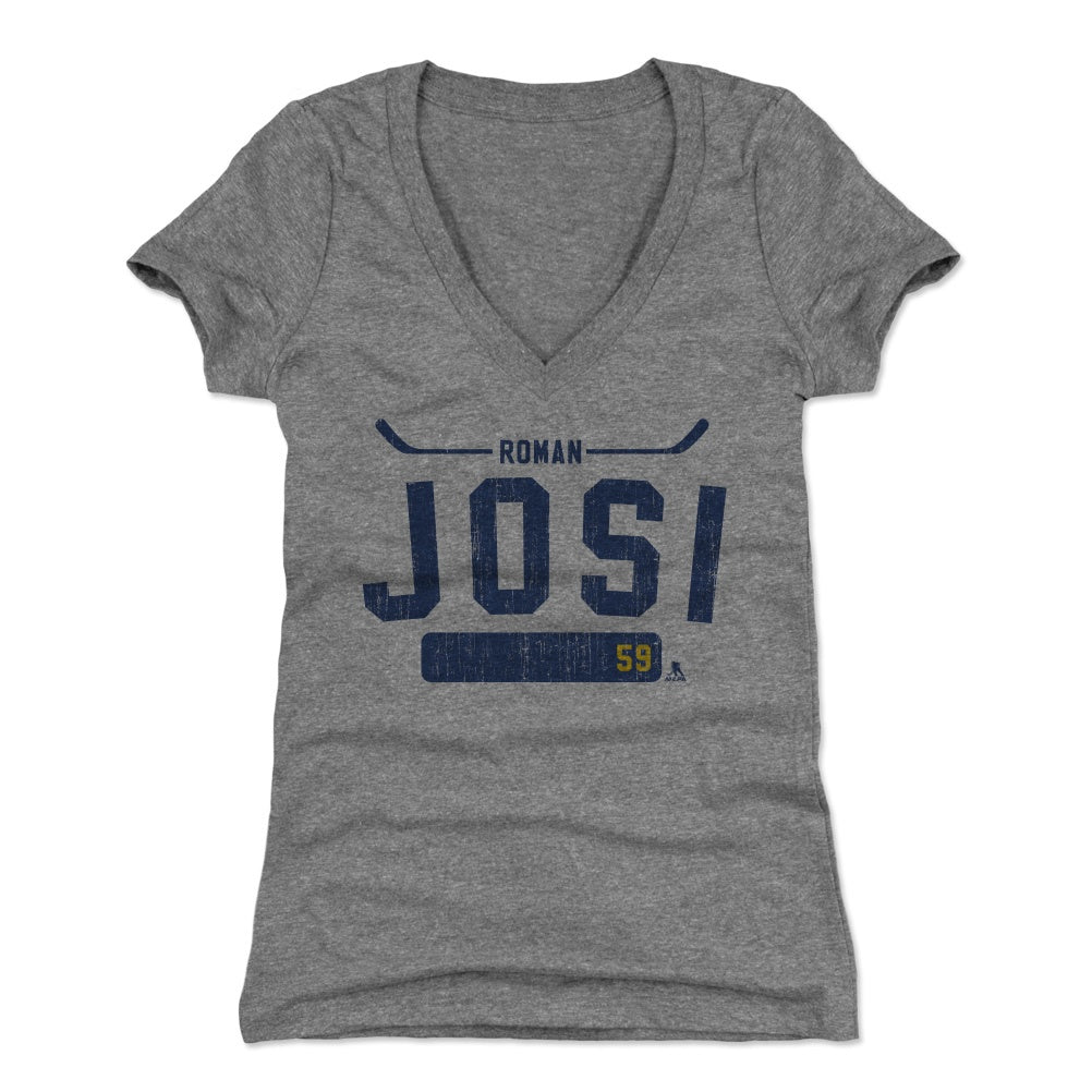 Roman Josi Women's V-Neck T-Shirt | 500 LEVEL