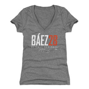 Javier Baez Women's V-Neck T-Shirt | 500 LEVEL