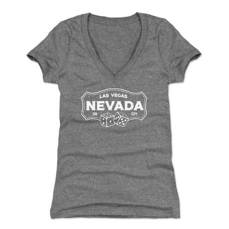 Las Vegas Women's V-Neck T-Shirt | 500 LEVEL
