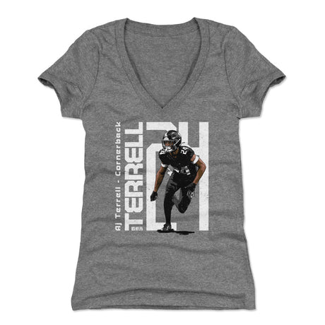 A.J. Terrell Women's V-Neck T-Shirt | 500 LEVEL