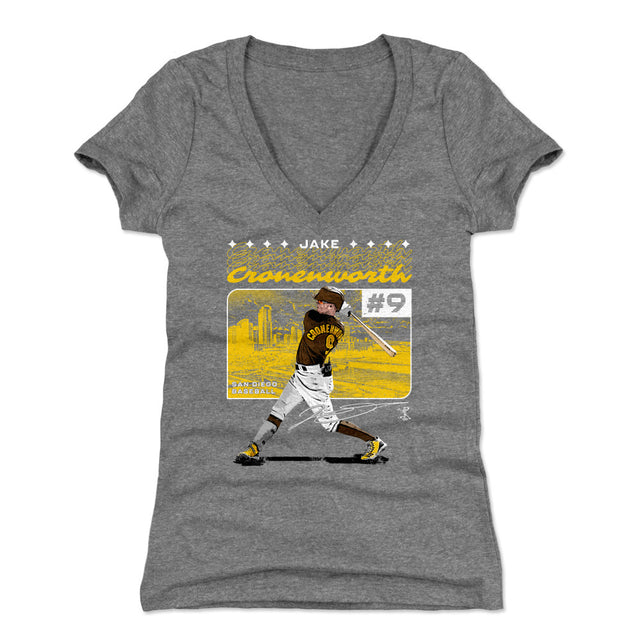 Jake Cronenworth Women's V-Neck T-Shirt | 500 LEVEL