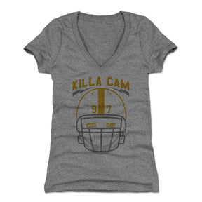 Cameron Heyward Women's V-Neck T-Shirt | 500 LEVEL