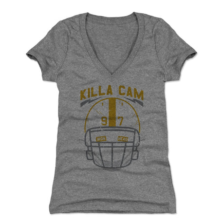 Cameron Heyward Women's V-Neck T-Shirt | 500 LEVEL
